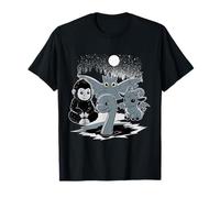 Bigfoot Ness Mothman Wendigo Mostri Carino Cryptid Maglietta