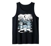 Bigfoot Ness Mothman Wendigo Mostri Cryptid Carino Canotta