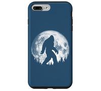 Bigfoot Night Stroll! Cool Full Moon & Trees Sasquatch Custodia per iPhone 7 Plus/8 Plus