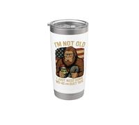 Bigfoot Non sono vecchio, ho solo bisogno di un divertente compleanno con WD-40 Bicchiere termico in acciaio inox doppia parete