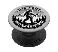 Bigfoot non ti crede né la criptozoologia della cospirazione PopSockets PopGrip Adesivo