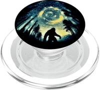 Bigfoot Notte Stellata Van Gogh Sasquatch PopSockets PopGrip per MagSafe