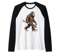 Bigfoot - Pala da Trasporto Divertente per Giardinaggio Maglia con Maniche Raglan