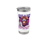 Bigfoot Papa Solo un papà che è sempre tornato con il latte Bicchiere termico in acciaio inox doppia parete