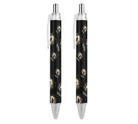 Bigfoot - Penna a sfera personalizzata con scritta "If They Ask You Never Saw Me", confezione da 2