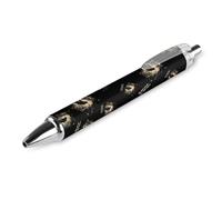 Bigfoot - Penna a sfera personalizzata con scritta "If They Ask You Never Saw Me", idea regalo nera, 1 pezzo