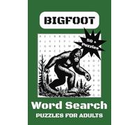 Bigfoot Puzzle Book: Bigfoot puzzle with Easy to Read Print about Sasquatch, outdoors, mythical and more | 6x9 inches, 110 pages | 50+ Puzzles... Gift for Vacations, Holidays and Time Off