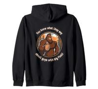 Bigfoot - Sai Cosa Dicono dei Ragazzi con i Piedi Grandi! Felpa con Cappuccio