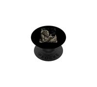 Bigfoot Sasquatch che soffia il dente di leone Desiderio Cryptid PopSockets PopGrip Adesivo
