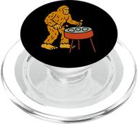 Bigfoot Sasquatch - Fascia per strumenti a tamburo in acciaio PopSockets PopGrip per MagSafe