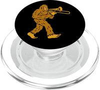 Bigfoot Sasquatch - Fascia per strumenti per trombone PopSockets PopGrip per MagSafe