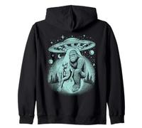 Bigfoot Sasquatch, Mostro della Mitologia Felpa con Cappuccio