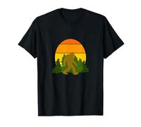 Bigfoot Sasquatch New Hampshire Maine Stato della Città del Vermont Maglietta