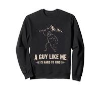 Bigfoot Sasquatch Unico Foresta Mountain Guy Felpa