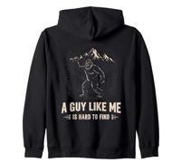 Bigfoot Sasquatch Unico Foresta Mountain Guy Felpa con Cappuccio