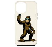 Bigfoot Sasquatch Yeti Prendendo una leggenda del mito selfie Custodia per iPhone 12 Pro Max