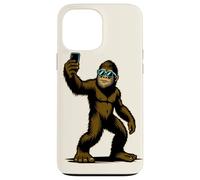Bigfoot Sasquatch Yeti Prendendo una leggenda del mito selfie Custodia per iPhone 13 Pro Max