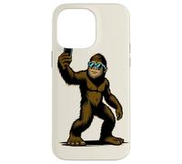 Bigfoot Sasquatch Yeti Prendendo una leggenda del mito selfie Custodia per iPhone 14 Pro Max