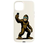 Bigfoot Sasquatch Yeti Prendendo una leggenda del mito selfie Custodia per iPhone 15 Plus