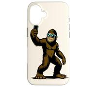 Bigfoot Sasquatch Yeti Prendendo una leggenda del mito selfie Custodia per iPhone 16