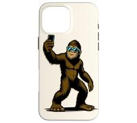 Bigfoot Sasquatch Yeti Prendendo una leggenda del mito selfie Custodia per iPhone 16 Pro Max