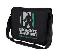 Bigfoot Saw Me Ma Nobody Believes Him Detto Divertimento Borsa a Tracolla