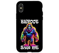 Bigfoot Saw Me Sasquatch - Occhiali da sole divertenti Custodia per iPhone X/XS