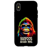 Bigfoot Saw Me Sasquatch - Occhiali da sole divertenti Custodia per iPhone X/XS