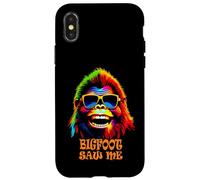 Bigfoot Saw Me Sasquatch - Occhiali da sole divertenti Custodia per iPhone X/XS
