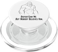 Bigfoot Saw Me Schizzo Divertente PopSockets PopGrip per MagSafe
