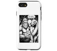 Bigfoot Selfie Alien Loch Ness Mostro Divertente Credente Custodia per iPhone SE (2020) / 7/8