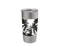 Bigfoot Selfie Con UFO & Alieni | Funny Sasquatch Bicchiere termico in acciaio inox doppia parete