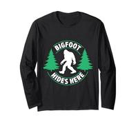 Bigfoot Si nasconde Qui Maglia a Manica