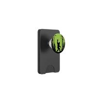 Bigfoot Silhouette Walking Through Forest Adventure Mystery PopSockets PopWallet per MagSafe