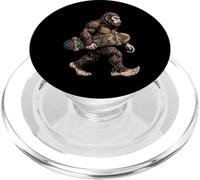 Bigfoot - Skateboard divertente da portare con sasquatch PopSockets PopGrip per MagSafe