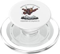 Bigfoot Skydive Squad verificato a 10,000 FT PopSockets PopGrip per MagSafe