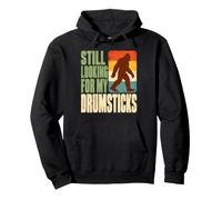 Bigfoot Sta Ancora cercando Le Mie Bacchette Drummmer Felpa con Cappuccio