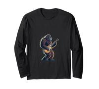 Bigfoot Suonare la chitarra al concerto rock Maglia a Manica