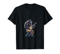 Bigfoot Suonare la chitarra al concerto rock Maglietta