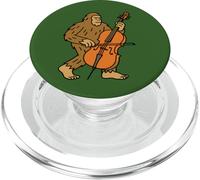 Bigfoot Suonare Violoncello Instrument Band Orchestra - Sasquatch PopSockets PopGrip per MagSafe
