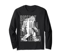 Bigfoot The Man The Myth The Legend Sasquatch Humor Funny Maglia a Manica