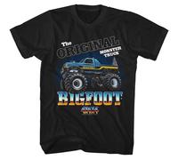 Bigfoot - The Original - American Classici - Solido Nero Adulto Manica Corta