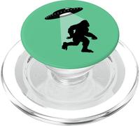 BIGFOOT UFO ALIEN ABDUCTION Sasquatch Big Foot Verde PopSockets PopGrip per MagSafe