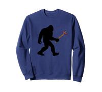 Bigfoot with a wiener on a stick Felpa