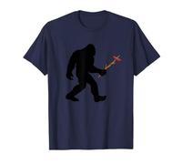 Bigfoot with a wiener on a stick Maglietta