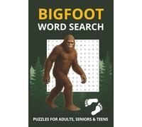 Bigfoot Word Search Puzzle Book: Word Searches with Easy to Read about Bigfoot, Sasquatch, Cryptids, the Wilderness, and More! | 6 x 9 Inches | 110 ... Camping, Holidays, and Relaxing Getaways