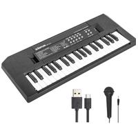 Bigfun BF-3738 Pianoforte per bambini, tastiera musicale elettronica a 37 tasti