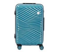 Biggdesign Moods Up Carry On Luggage | Hardshell bagagli con Spinner Wheel | Travel Suitcases with Wheels | Sistema di blocco | Leggero | Acciaio blu | 20-Inch Carry-On, Blu