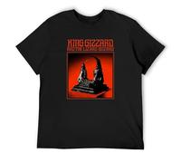 Bigger King Gizzard And The Lizard Wizard Mens Cotton Tshirt Size L