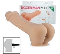 BIGGER MAN plus 9,5" ano FALLO SEXy intimo rapporti vaginali anali pene x coppie